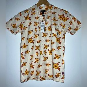 New with tags. Youth Quicksilver aloha shirt.